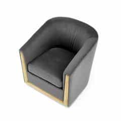 ENRICO fotel wypoczynkowy, popielaty (1p=1szt)