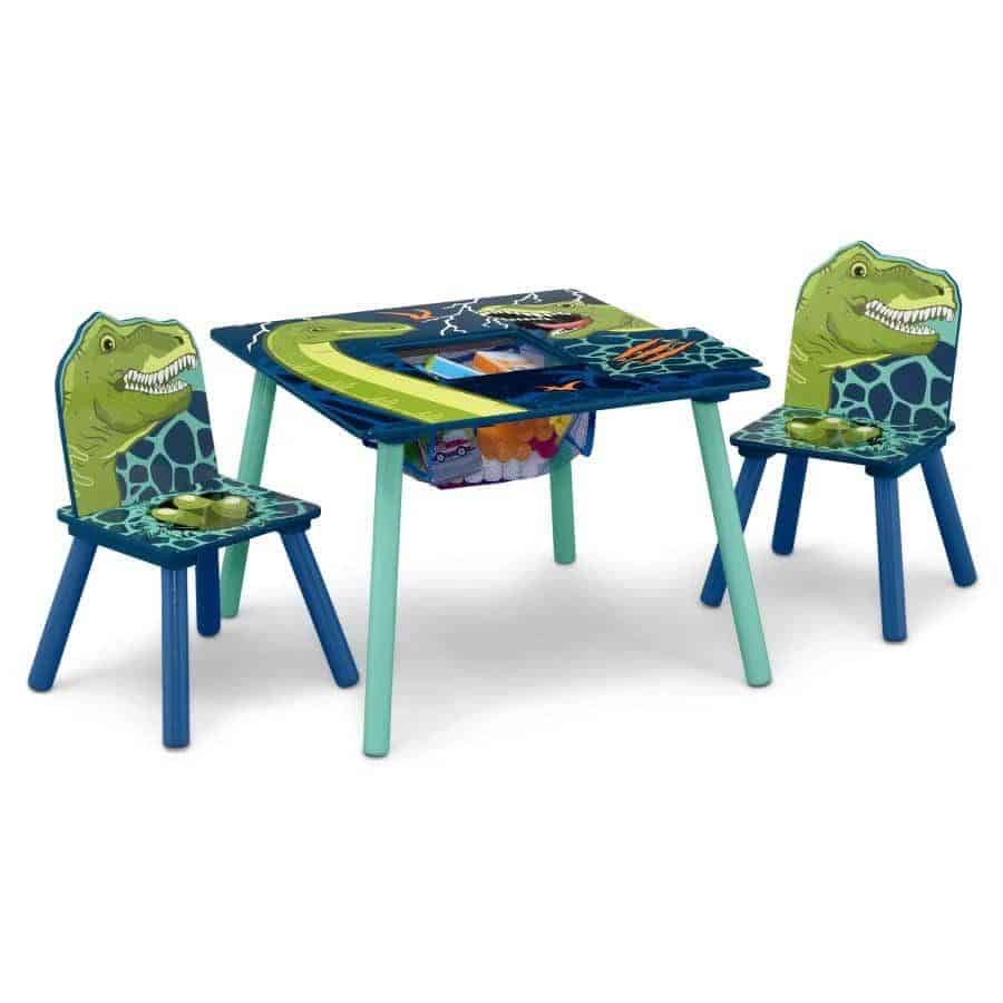 bHome Dětský stůl s židlemi T-Rex DSBH1322