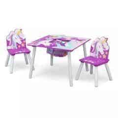 Dětský stůl s židlemi Unicorn DSBH1324