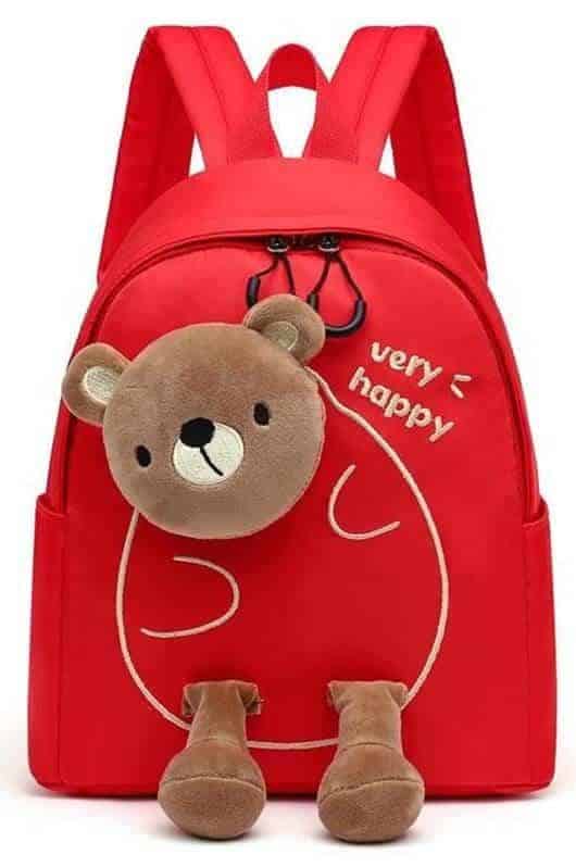 Levně bHome Dětský batoh Medvídek červený DBBH1336