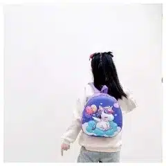 Dětský batoh Jednorožec na obláčku 3D fialový DBBH1340