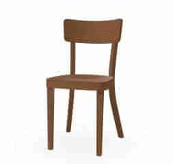 Dřevěná židle 311 488 Ideal, ořech č.1