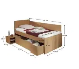 Postel OTO č.2