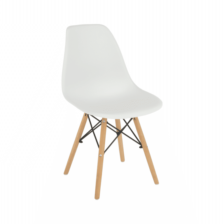 Jídelní židle PC-015 CINKLA - bílá - II.jakost