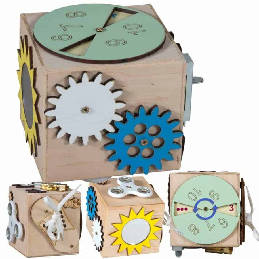 3toysm Montessori dřevěná kostka - malá TA3T1116