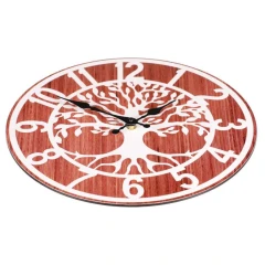 Hodiny nástěnné MDF, 34cm HA1716