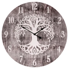 Hodiny nástěnné MDF, 58cm HA1729