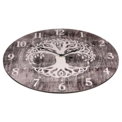 Hodiny nástěnné MDF, 58cm HA1729