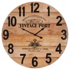 Hodiny nástěnné MDF, 58cm HA1730