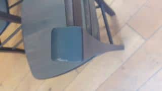 Dřevěná židle Paysane COLOR - masiv blu - II.jakost č.4
