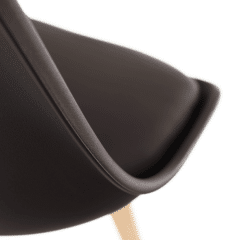 Židle BALI 2 NEW - tmavě hnědá/buk č.5