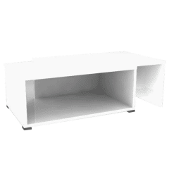 Konferenční rozkládací stolek DRON - bílá/bílá č.1