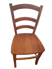 Dřevěná židle Paysane masiv - ořech