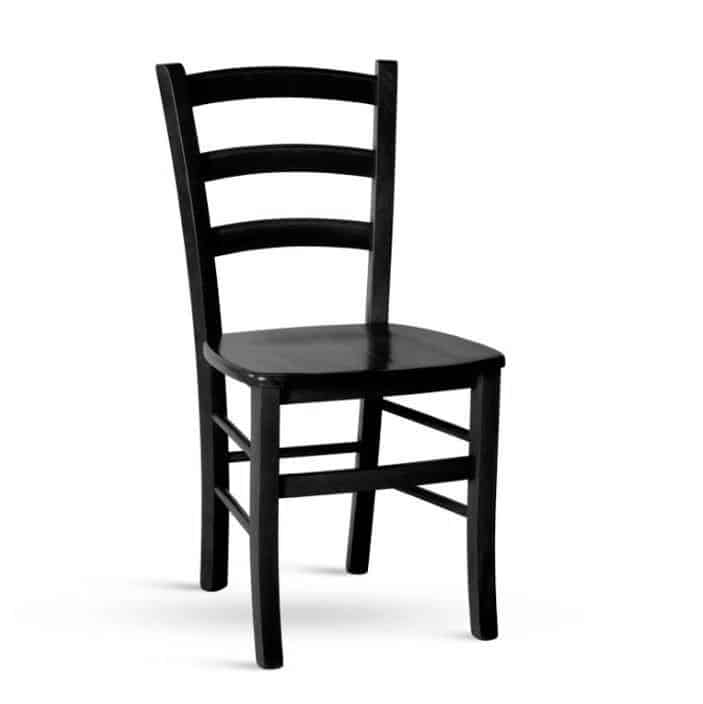 Stima Dřevěná židle Paysane COLOR - černá