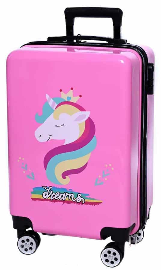 bHome Dětský cestovní kufr Unicorn dreams 45l KFBH1464