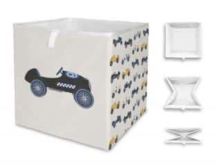 Dětská úložná krabice auta, 32x32x32cm / 32l, Mr.Little Fox by Butter Kings
