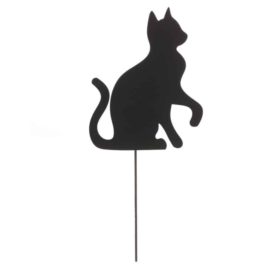 Levně Autronic Zápich kovový, černá kočka UM0972 BK