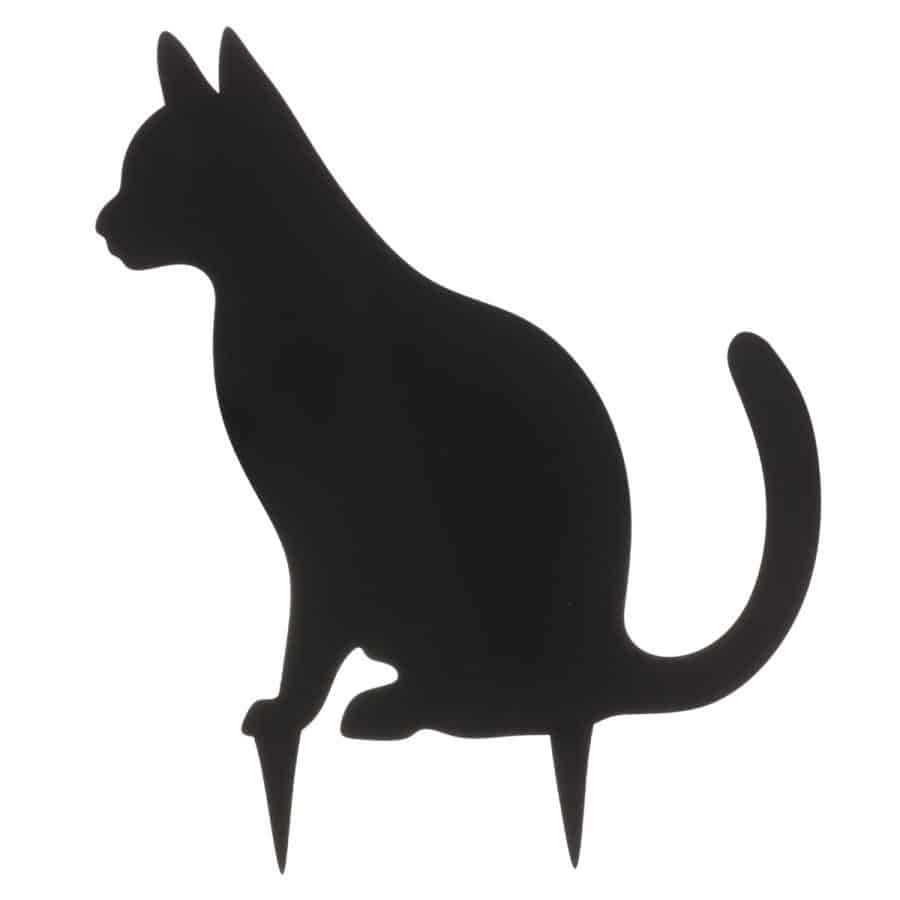 Levně Autronic Zápich kovový, černá kočka UM0985 BK