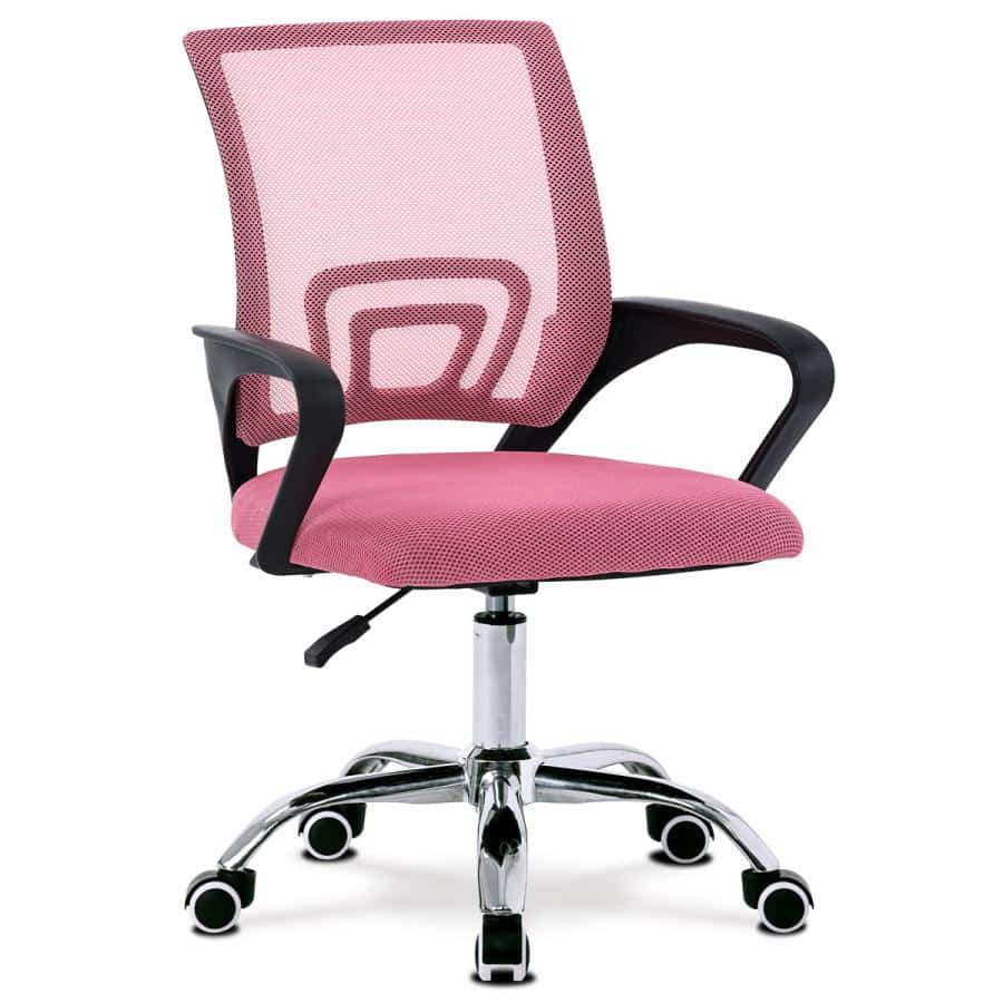 ATAN Kancelářská židle KA-L103 PINK - rozbaleno