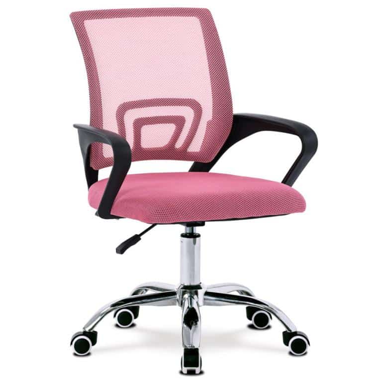 Kancelářská židle KA-L103 PINK - rozbaleno