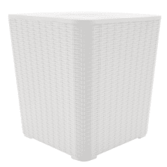 Úložný box / příruční stolek UGUR - bílý