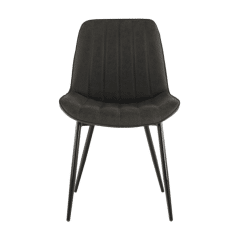 Židle HAZAL - tmavě šedá/černá č.3