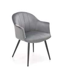 Jídelní židle K468 - šedá
