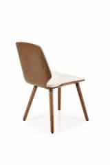 K511 krzesło kremowy / orzechowy (1p=2szt)