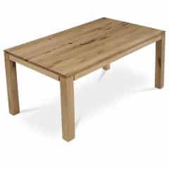 Stůl jídelní 160x90x75 cm, masiv dub, povrchová úprava olejem DS-F160 DUB