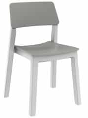 židle BISTROT ITALIA - světle šedá