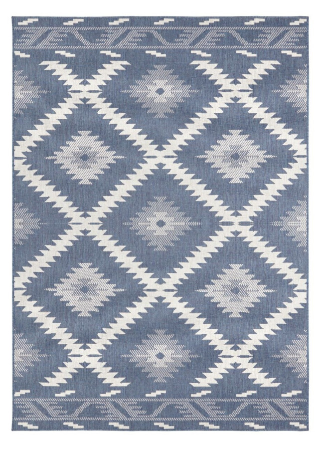 Levně NORTHRUGS - Hanse Home koberce Kusový koberec Twin Supreme 103430 Malibu blue creme 80x150 cm