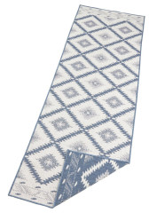 NORTHRUGS - Hanse Home koberce kusový koberec Twin Supreme 103430 Malibu blue creme – na ven i na doma