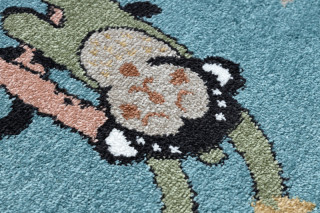 Dywany Łuszczów dětský kusový koberec Fun Route Street animals blue