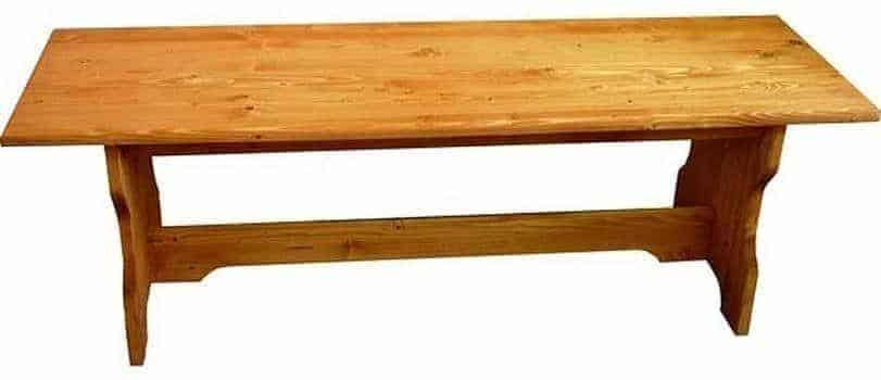 Unis Dřevěná lavice bez opěradla 00532