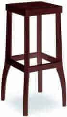 Barová dřevěná židle 371 050 Daniel