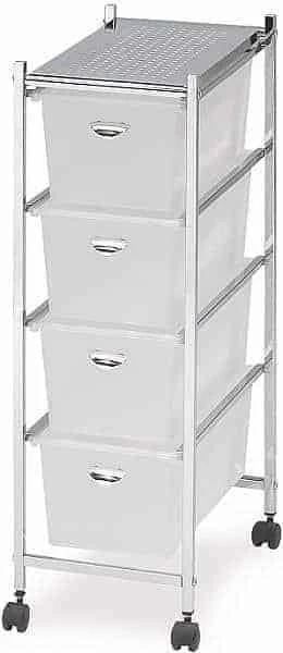Úložný regál 4 boxy GC0304-4