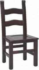 Dřevěná židle Pesante - ilustrační foto