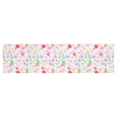 Běhoun, pivoňky v růžových barvách, 40x150cm, 100%polyester. UBR084-2