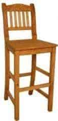 Barová dřevěná židle Dona 00538