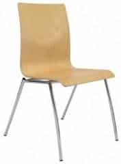 Konferenční židle Ibis - dřevěná
