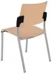 Konferenční židle Square dřevěná