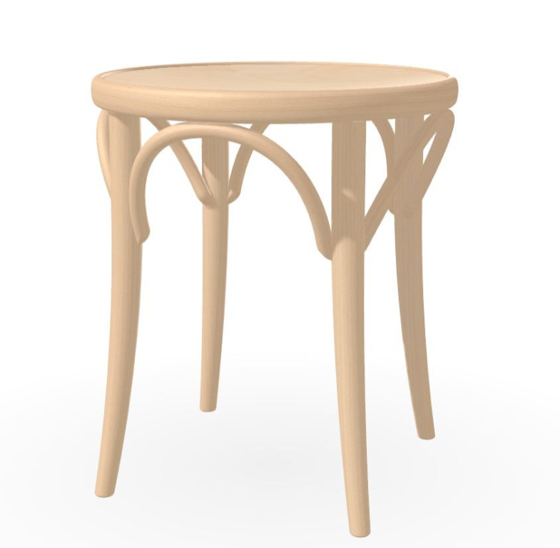 Dřevěná židle 371 060 N°60 natural lak - II.jakost