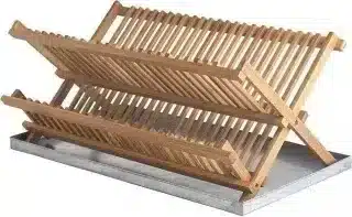 Dřevěný odkapávač na nádobí Bamboo