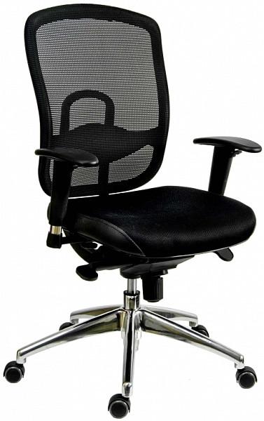 Antares Kancelářská židle Oklahoma šedá síť/šedá látka