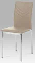 Jídelní židle AC-1280 - CAP - koženka cappuccino