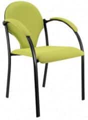 Konferenční židle Neon - čalouněné područky