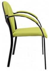 Konferenční židle Neon - čalouněné područky