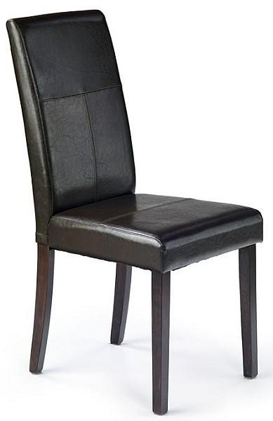 Halmar Jídelní židle Kerry bis, tmavě hnědá