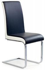 Jídelní židle K103 - černo-bílá