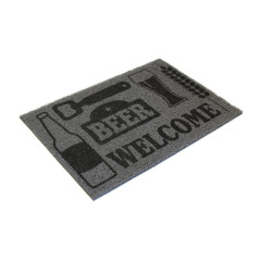 Rohožka Beer/Welcome šedá